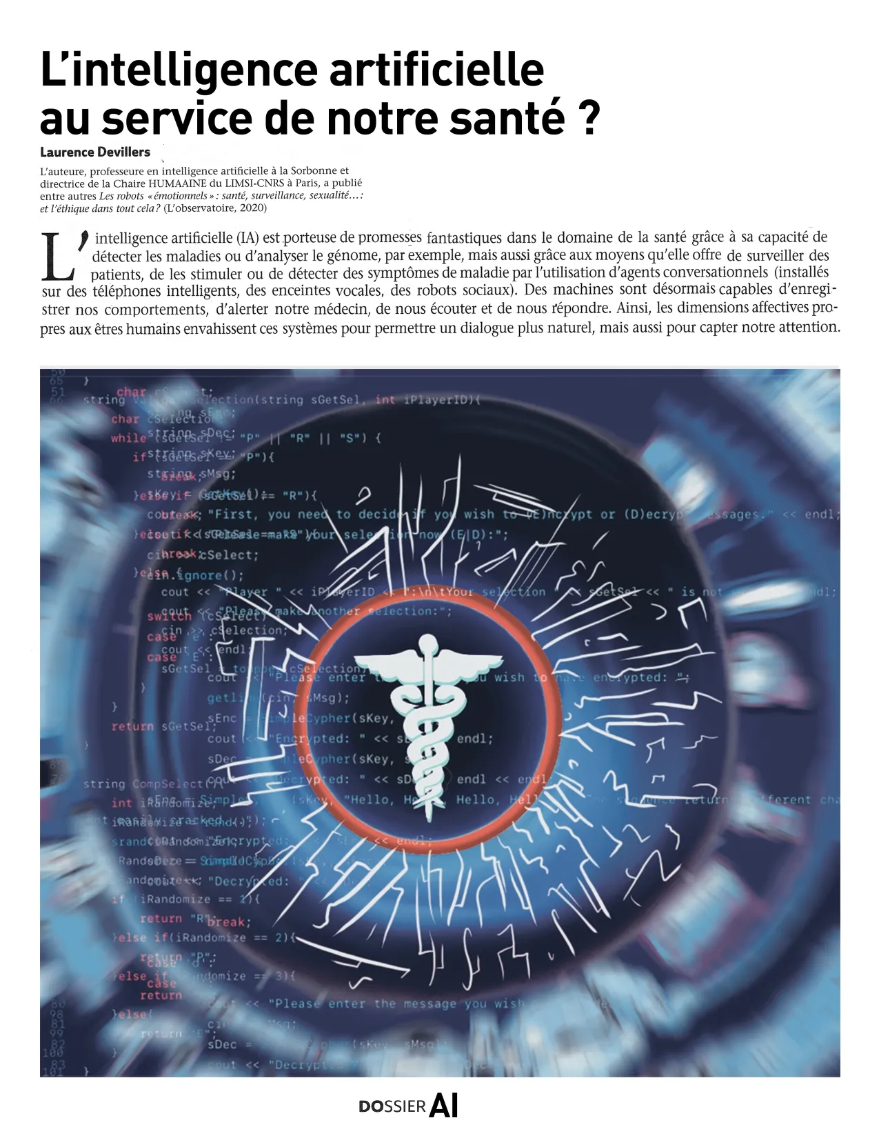 Santé & intelligence artificielle ?